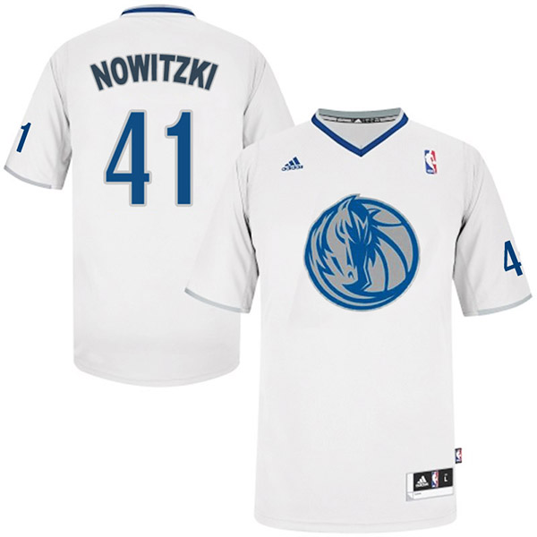 Dirk Nowitzki Dallas Mavericks #41 2013 Christmas Day Jersey