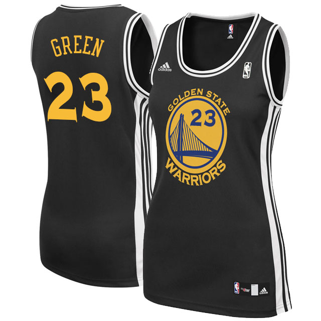 Women's Draymond Green Golden State Warriors #23 Black Jersey Women's Draymond Green Golden State Warriors #23 Black Jersey