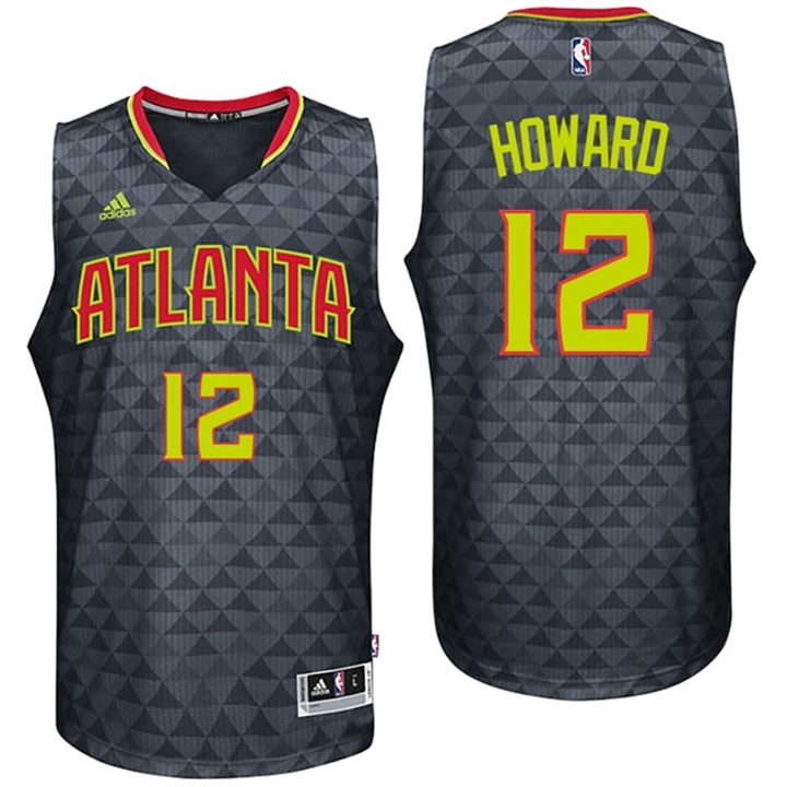 Dwight Howard Atlanta Hawks New Swingman Black Road Jersey
