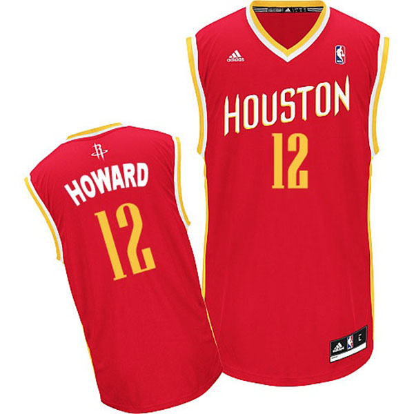 Dwight Howard Houston Rockets #12 Revolution 30 Swingman Alternate Red Jersey