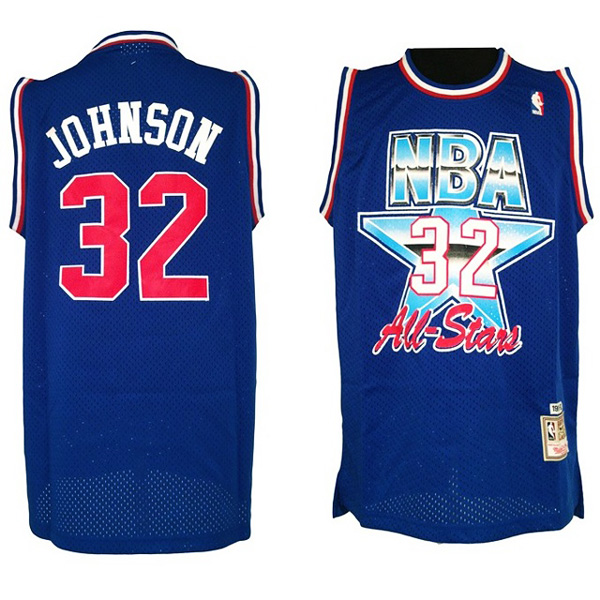 Earvin Magic Johnson 1991-1992 All-Star MVP Jersey Earvin Magic Johnson 1991-1992 All-Star MVP Jersey
