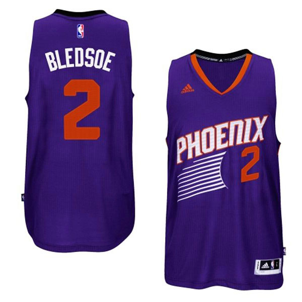 Eric Bledsoe Phoenix Suns #2 2014-15 New Swingman Road Purple Jersey