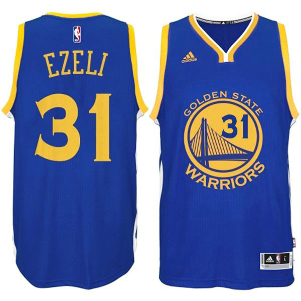 Festus Ezeli Golden State Warriors #31 2014-15 New Swingman Road Blue Jersey Festus Ezeli Golden State Warriors #31 2014-15 New Swingman Road Blue Jersey