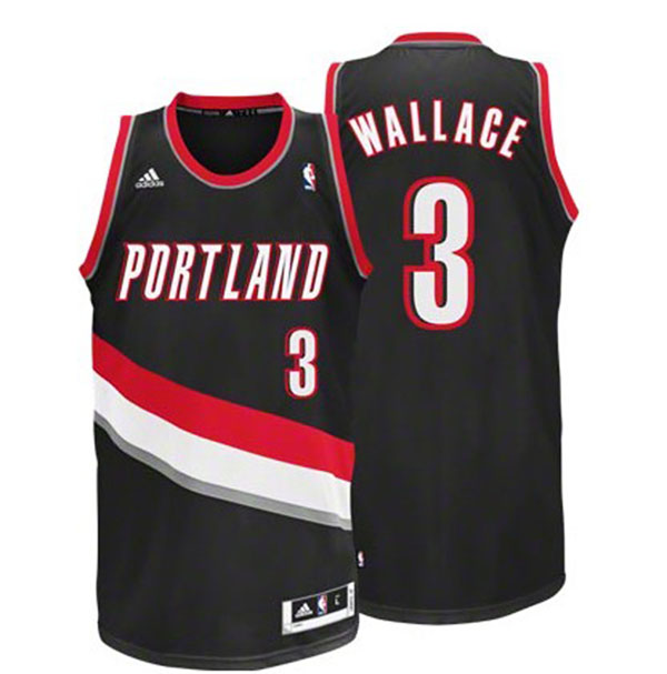 Gerald Wallace Portland Trail Blazers #3 Revolution 30 Swingman Black Jersey Gerald Wallace Portland Trail Blazers #3 Revolution 30 Swingman Black Jersey