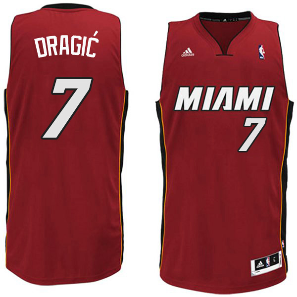 Goran Dragic Miami Heat #7 2014-15 New Swingman Alternate Red Jersey Goran Dragic Miami Heat #7 2014-15 New Swingman Alternate Red Jersey
