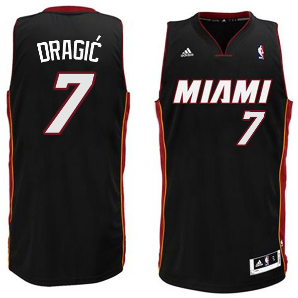 Goran Dragic Miami Heat #7 2014-15 New Swingman Road Black Jersey Goran Dragic Miami Heat #7 2014-15 New Swingman Road Black Jersey