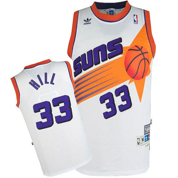 Grant Hill Phoenix Suns #33 Hardwood Classics Swingman Home White Jersey