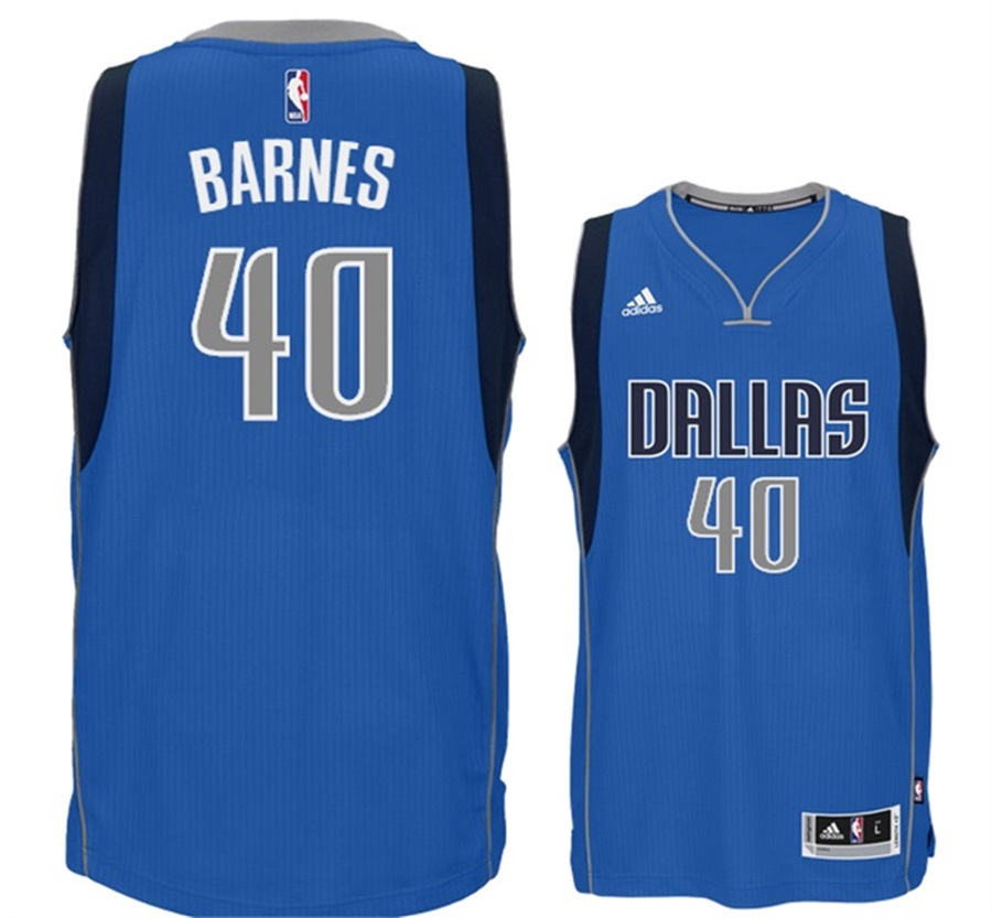 Harrison Barnes Dallas Mavericks New Swingman Blue Road Jersey