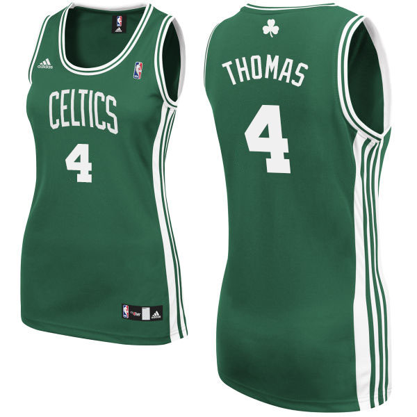 Women's Isaiah Thomas Boston Celtics #4 Green Jersey