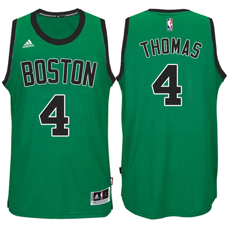 Men Isaiah Thomas Boston Celtics #4 New Swingman Alternate Green Black Jersey Men Isaiah Thomas Boston Celtics #4 New Swingman Alternate Green Black Jersey