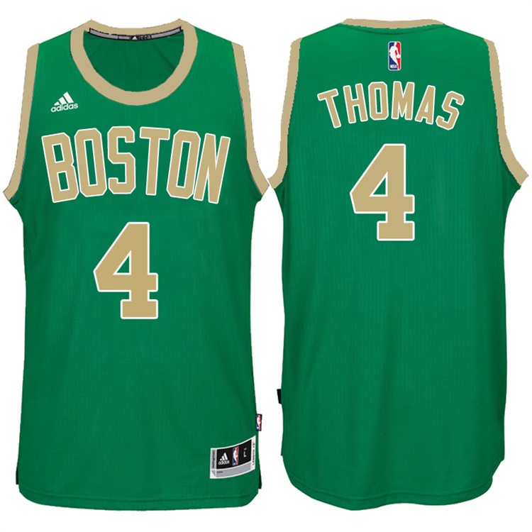 Men Isaiah Thomas Boston Celtics #4 New Swingman Alternate Green Gold Jersey Men Isaiah Thomas Boston Celtics #4 New Swingman Alternate Green Gold Jersey