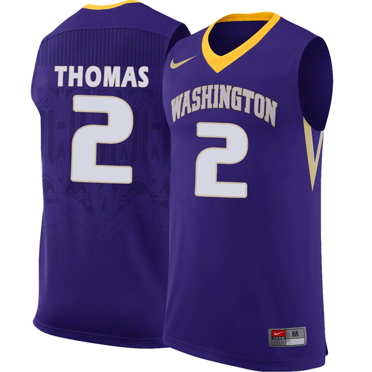 Isaiah Thomas NCAA Washington Huskies #2 Purple Basketball Jersey Isaiah Thomas NCAA Washington Huskies #2 Purple Basketball Jersey