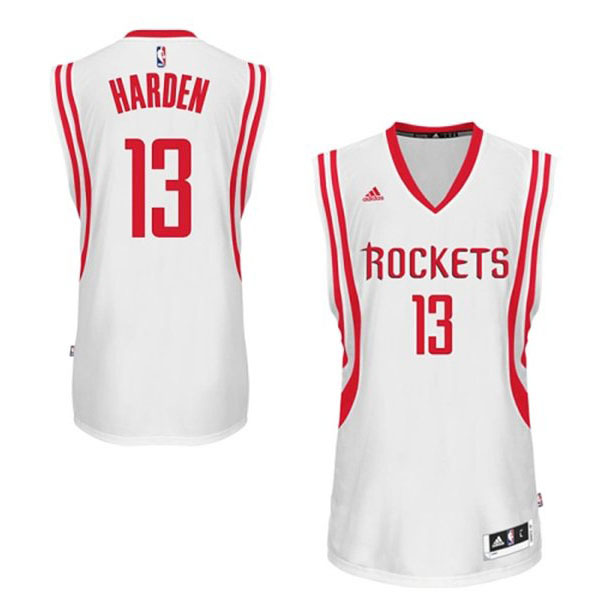James Harden Houston Rockets #13 2014-15 New Home White Swingman Jersey James Harden Houston Rockets #13 2014-15 New Home White Swingman Jersey