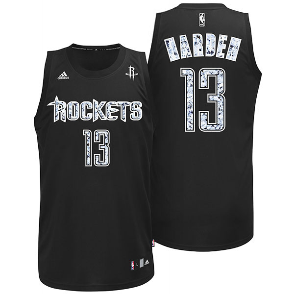 James Harden Houston Rockets #13 Diamonds Swingman Dark Jersey James Harden Houston Rockets #13 Diamonds Swingman Dark Jersey