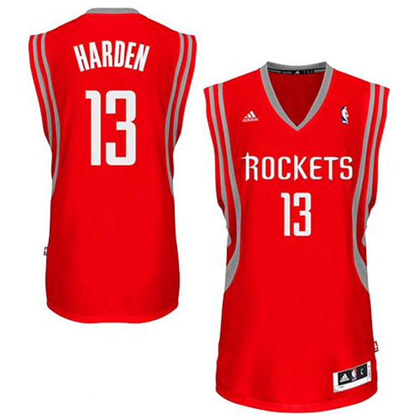 James Harden Houston Rockets #13 Revolution 30 Swingman Red Jersey James Harden Houston Rockets #13 Revolution 30 Swingman Red Jersey