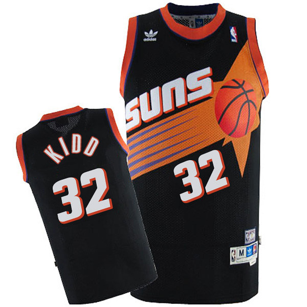 Jason Kidd Phoenix Suns #32 Hardwood Classics Swingman Alternate Black Jersey