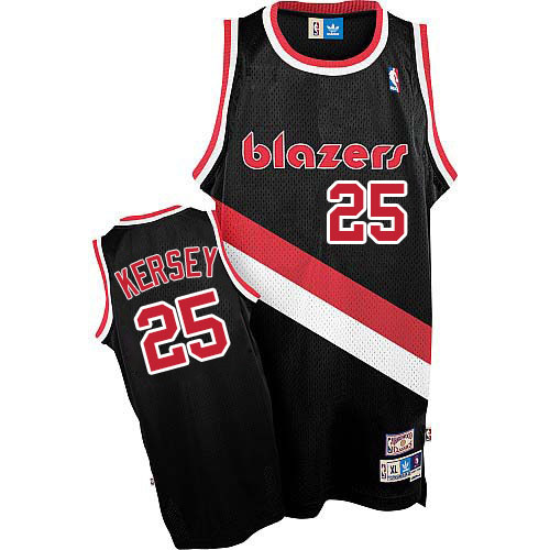 Jerome Kersey Portland Trail Blazers #25 Soul Swingman Black Jersey Jerome Kersey Portland Trail Blazers #25 Soul Swingman Black Jersey