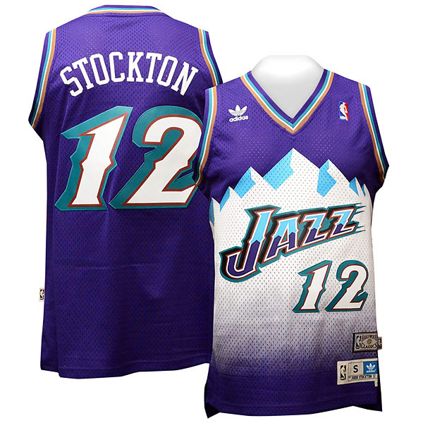 John Stockton Utah Jazz #12 Blue Mountains Jersey