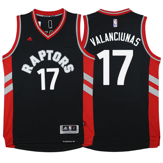 Jonas Valanciunas Toronto Raptors #17 Alternate Black Swingman Jersey Jonas Valanciunas Toronto Raptors #17 Alternate Black Swingman Jersey