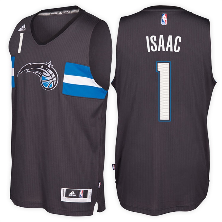 Jonathan Isaac Orlando Magic #1 Alternate Black New Swingman Jersey