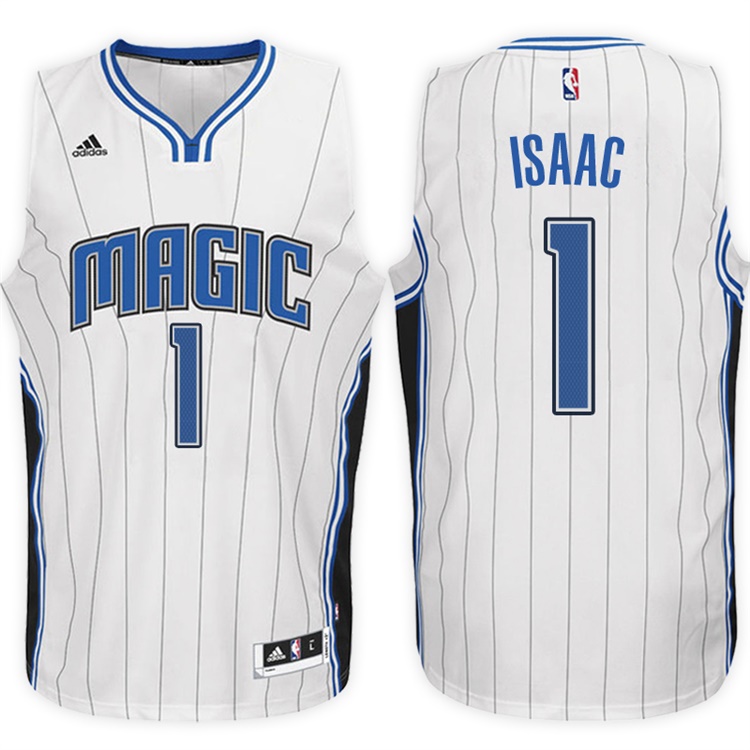 Jonathan Isaac Orlando Magic #1 Home White New Swingman Jersey