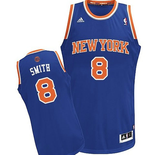 JR Smith New York Knicks #8 Revolution 30 Swingman Road Jersey JR Smith New York Knicks #8 Revolution 30 Swingman Road Jersey