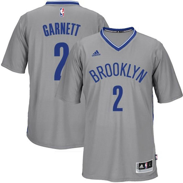 Kevin Garnett Brooklyn Nets #2 2014-15 New Swingman Alternate Gray Jersey