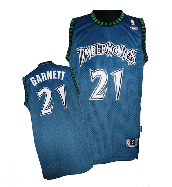 Kevin Garnett Minnesota Timberwolves #21 Soul Swingman Blue Jersey