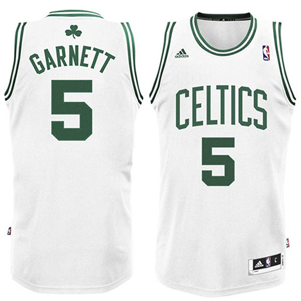 Kevin Garnett Boston Celtics Revolution 30 Swingman Jersey -White