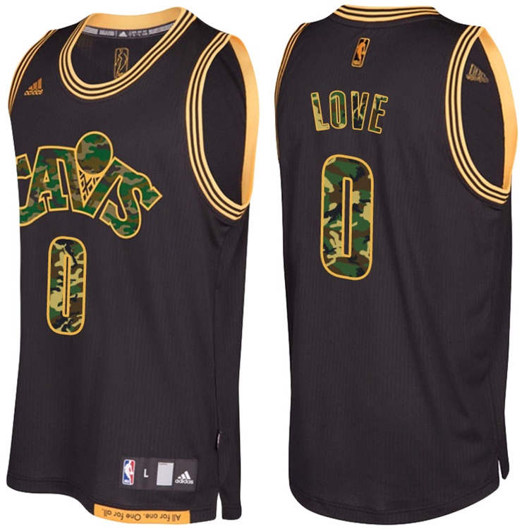 Kevin Love Cleveland Cavaliers #0 Black Camo Fashio Swingman Jersey Kevin Love Cleveland Cavaliers #0 Black Camo Fashio Swingman Jersey