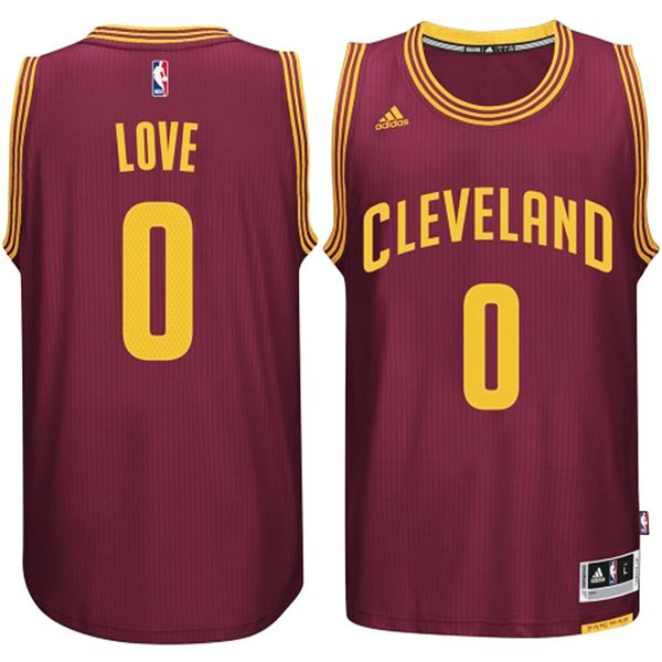 Kevin Love Cleveland Cavaliers #0 2014-15 New Swingman Road Garnet Jersey Kevin Love Cleveland Cavaliers #0 2014-15 New Swingman Road Garnet Jersey