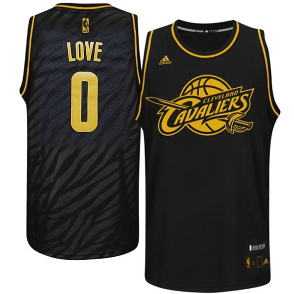 Kevin Love Cleveland Cavaliers #0 Precious Metals Fashion Swingman Limited Edition Black Jersey Kevin Love Cleveland Cavaliers #0 Precious Metals Fashion Swingman Limited Edition Black Jersey