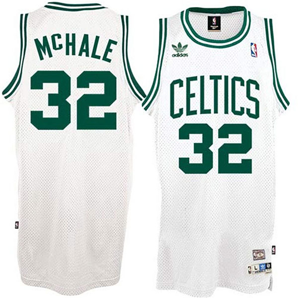 Kevin McHale Boston Celtics #32 White Hardwood Classics Swingman Jersey