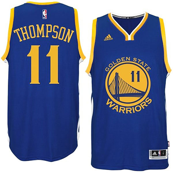 Klay Thompson Golden State Warriors #11 2014-15 New Swingman Road Blue Jersey
