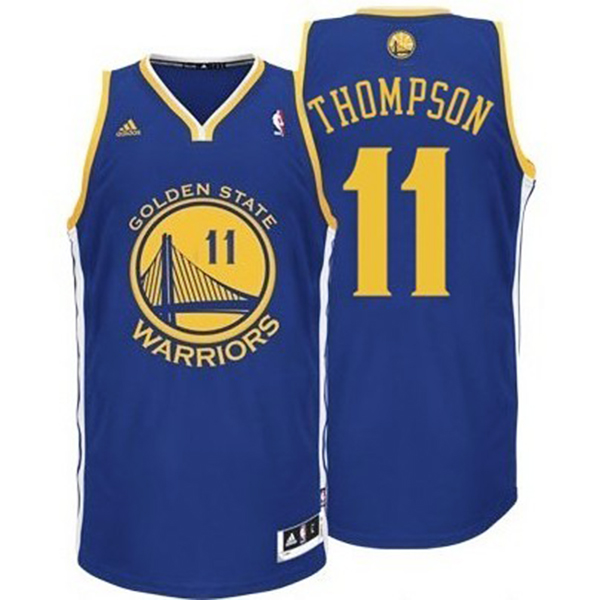 Klay Thompson Golden State Warriors #11 Revolution 30 Swingman Road Jersey