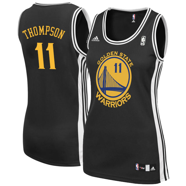 Women's Klay Thompson Golden State Warriors #11 Black Jersey Women's Klay Thompson Golden State Warriors #11 Black Jersey