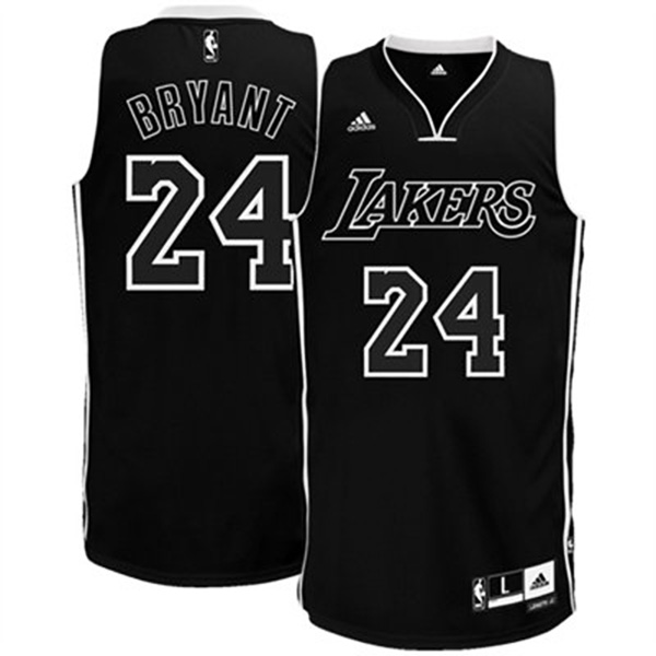 Kobe Bryant Los Angeles Lakers #24 Black Swingman Jersey
