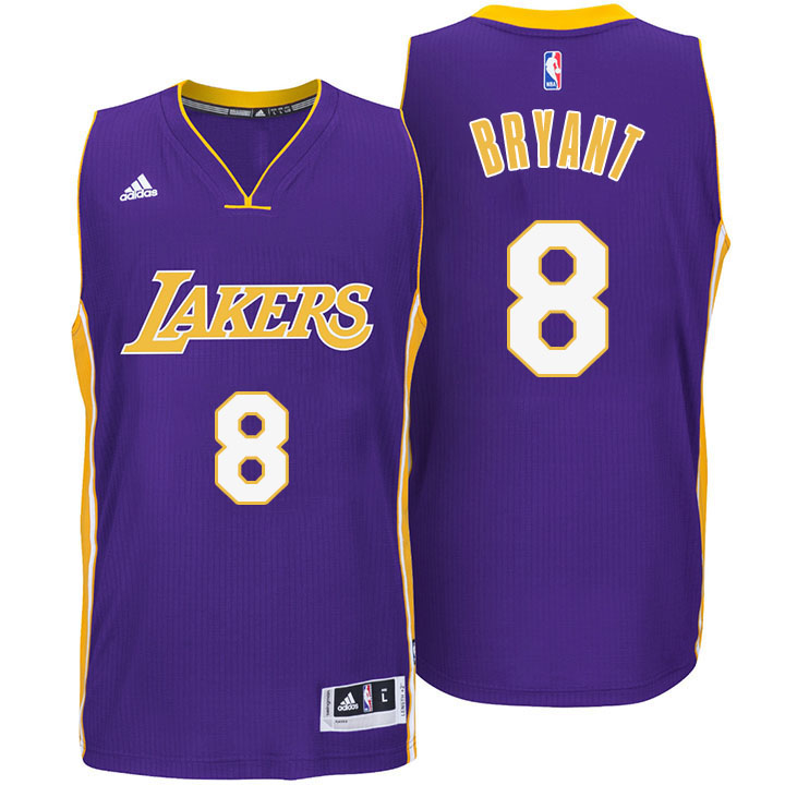 Kobe Bryant Los Angeles Lakers #8 Modern Away Purple Jersey