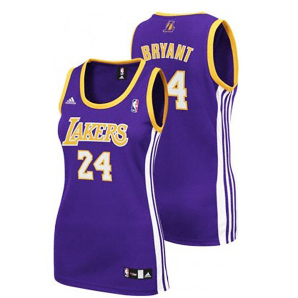 Women's Kobe Bryant Los Angeles Lakers #24 Purple Jersey Women's Kobe Bryant Los Angeles Lakers #24 Purple Jersey