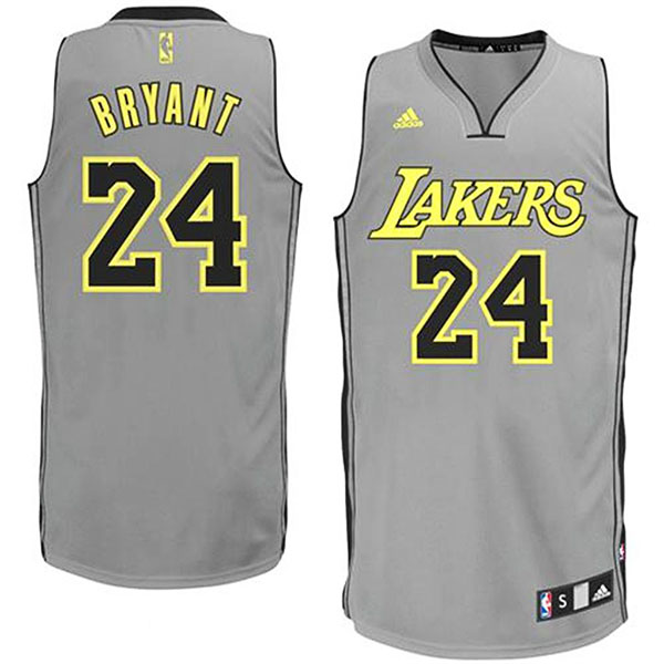 Kobe Bryant Los Angeles Lakers #24 Swingman Gray Jersey