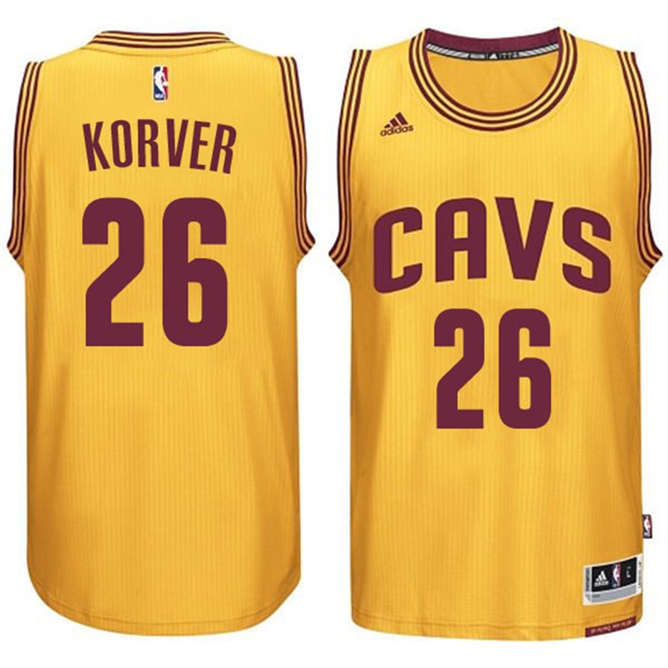 Kyle Korver Cleveland Cavaliers #26 New Swingman Alternate Gold Jersey