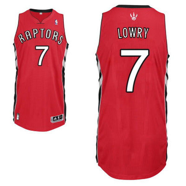 Kyle Lowry Toronto Raptors #7 Revolution 30 Swingman Road Red Jersey