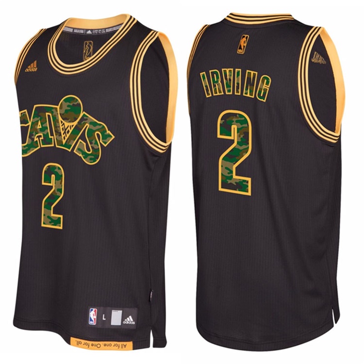 Kyrie Irving Cleveland Cavaliers #2 Black Camo Fashio Swingman Jersey Kyrie Irving Cleveland Cavaliers #2 Black Camo Fashio Swingman Jersey