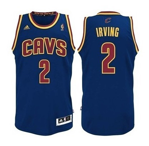 Kyrie Irving Cleveland Cavaliers #2 CavFanatic Revolution 30 Swingman Blue Jersey
