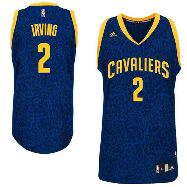 Kyrie Irving Cleveland Cavaliers #2 Crazy Light Leopard Swingman Jersey
