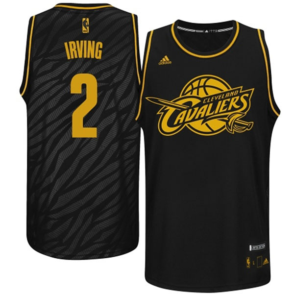 Kyrie Irving Cleveland Cavaliers #2 Precious Metals Fashion Swingman Limited Edition Black Jersey Kyrie Irving Cleveland Cavaliers #2 Precious Metals Fashion Swingman Limited Edition Black Jersey
