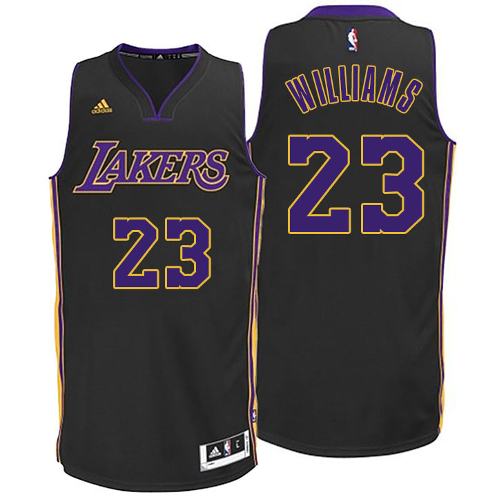 Los Angeles Lakers #23 Lou Williams New Swingman Alternative Black Jersey