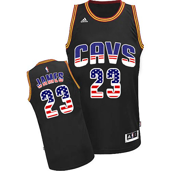 LeBron James Cleveland Cavaliers #23 American flag Special Editon Jersey