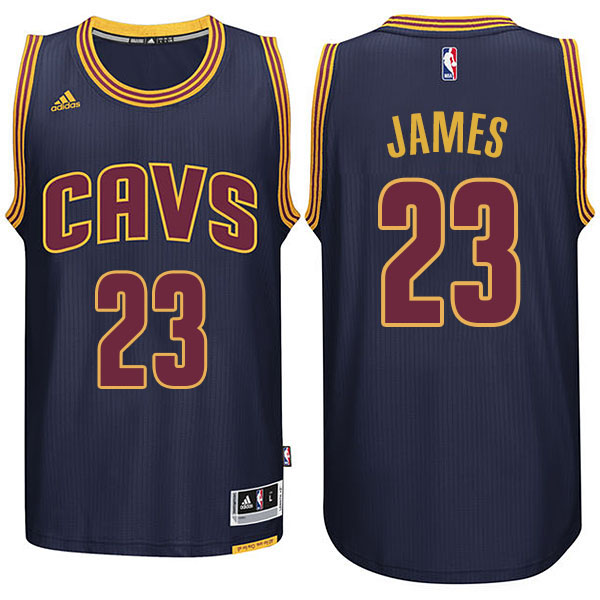Cleveland Cavaliers #23 Lebron James New Swingman Navy Jersey