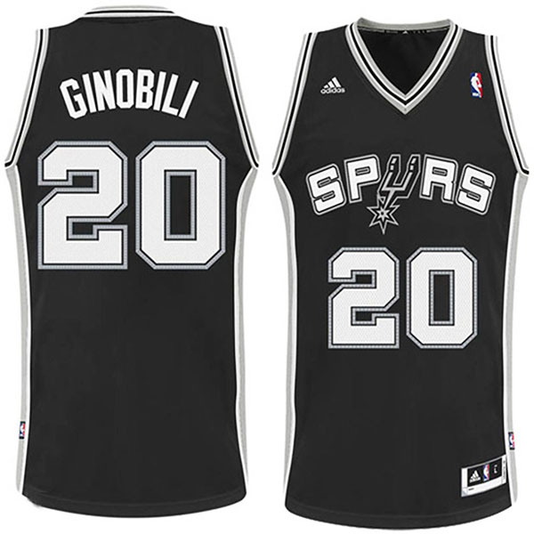 Manu Ginobili San Antonio Spurs Revolution 30 Swingman Jersey-Black Manu Ginobili San Antonio Spurs Revolution 30 Swingman Jersey-Black